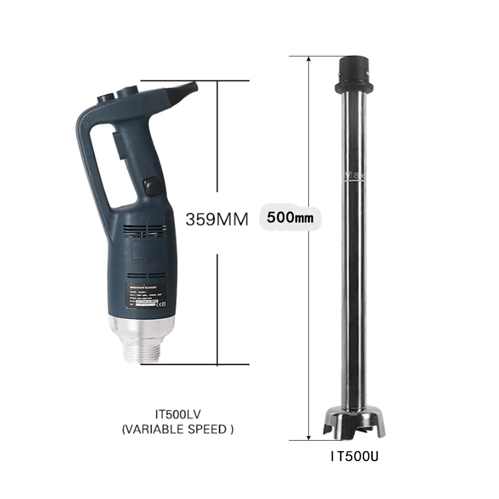 Heavy Duty 500mm Handheld Stick Blender with Variable Speed