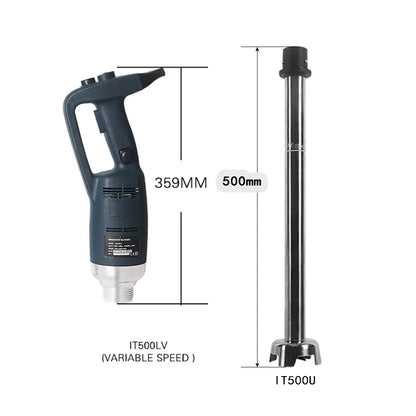 Heavy Duty 500mm Handheld Stick Blender with Variable Speed