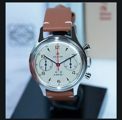 Mechanical Pilot Watch 1963 Leather Strap Edition