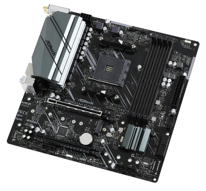 AM4 B550M Micro ATX Motherboard with Ryzen 5600 CPU DDR4 M.2