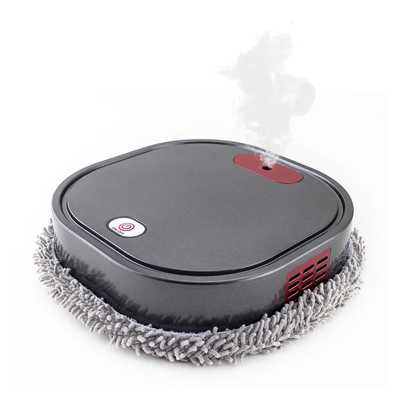 Smart Mopping Robot for Sweeping and Spraying