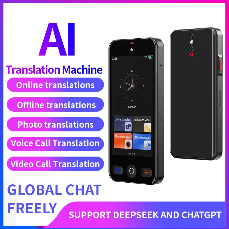 Smart AI Translator Device WiFi Voice Photo Translation