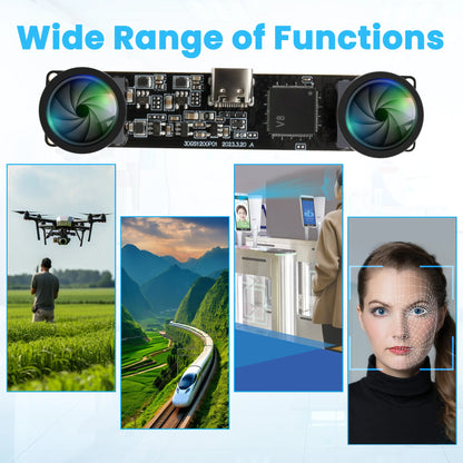 1200P USB Stereo VR Camera 120FPS Global Shutter