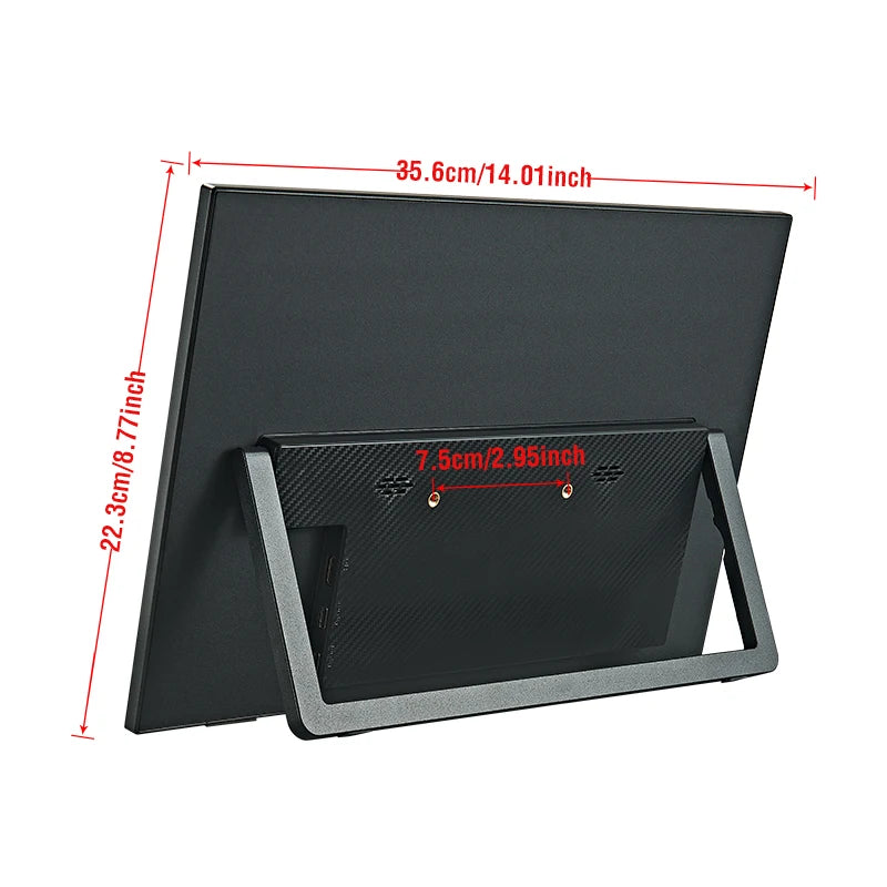 15.6" 1080P HDR Portable Touchscreen Monitor for Gaming