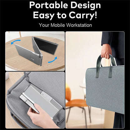 15.6" Portable Dual Screen Monitor FHD IPS Display