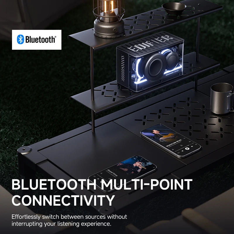 Bluetooth 6.0 Tabletop Speaker with Hi Res Audio 25W
