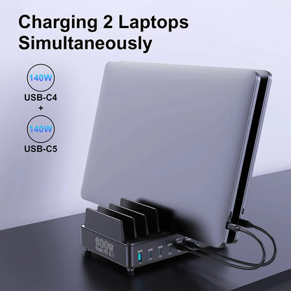 600W Multi USB Fast Charging Station with 10 Ports
