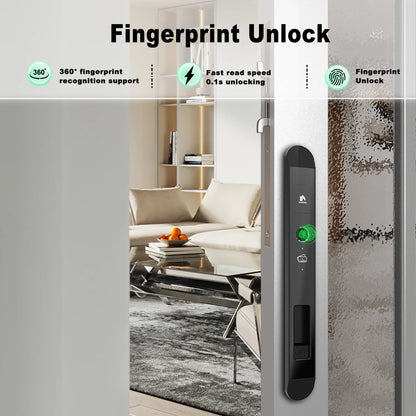 Smart Sliding & Swing Door Lock with Tuya Bluetooth