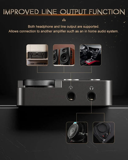 Portable HiFi MP3 Player 64GB Storage Lossless Audio