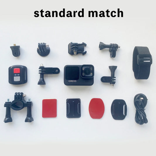 5K Waterproof Action Camera with WiFi Remote and Screen