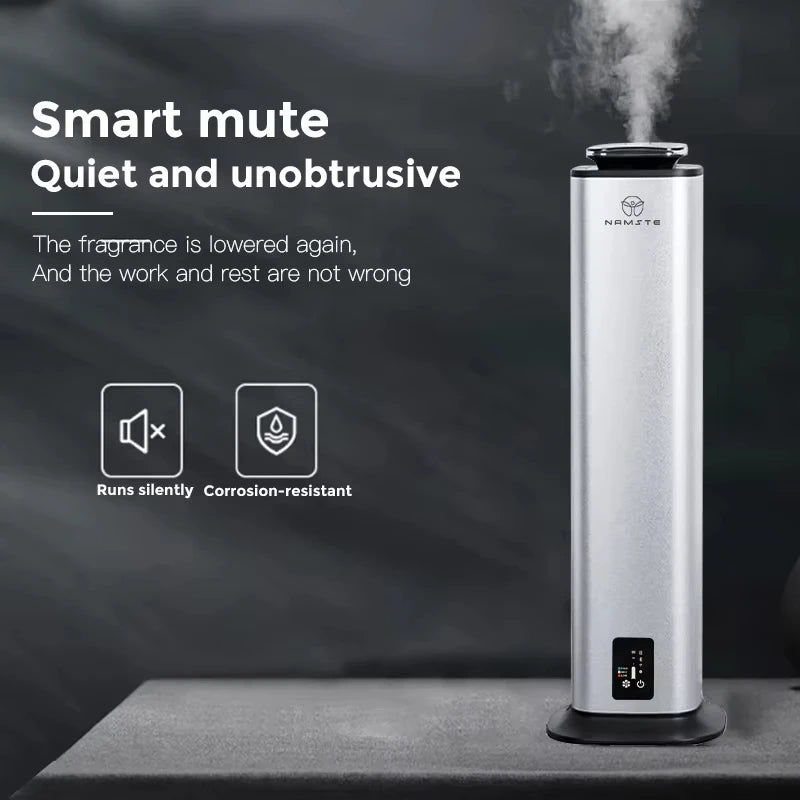 Smart Bluetooth Electric Aroma Diffuser 3000m³ Coverage Silver
