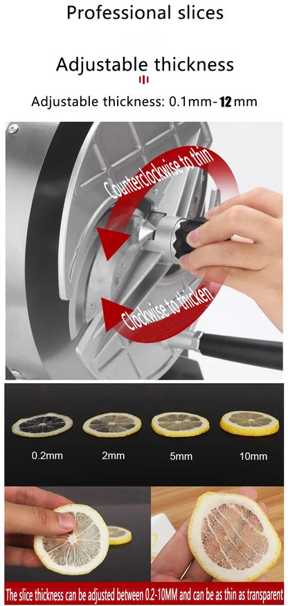 Home & Commercial Fruit Slicer with Additional Knife