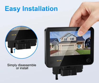 16G Wi-Fi Video Doorbell 1080p Night Vision PIR Alerts