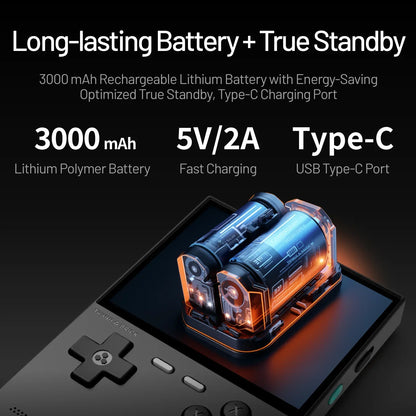 Portable Retro Gaming Console 3.2 Inch IPS Screen Emulator