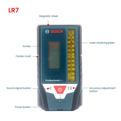 Bosch LR7 Professional Red Green Laser Level for Precision Work
