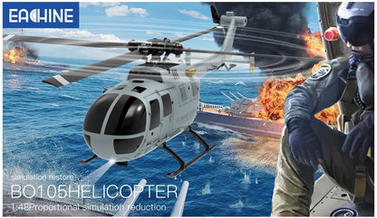 RC Helicopter with 6-Axis Stability and Precise Control