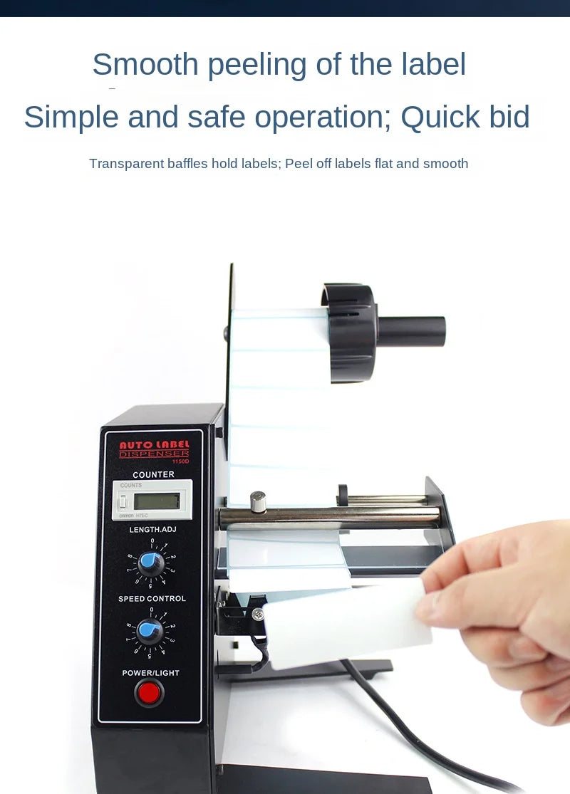 Automatic Label Dispenser Machine with Counting Function