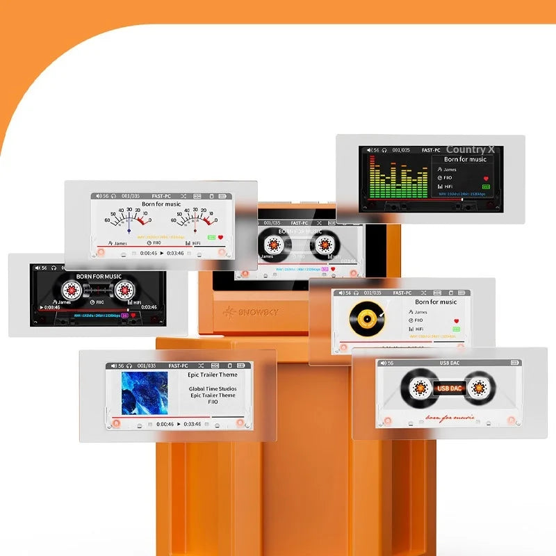 Lossless Portable Music Player with DSD WAV Support