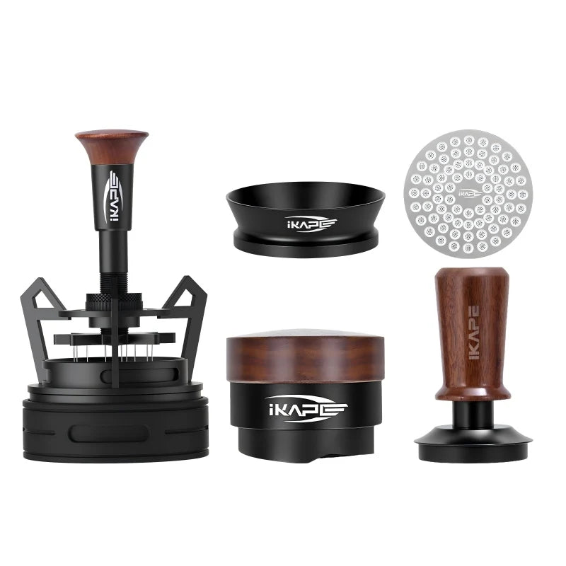 Espresso Tool Kit 5-Piece Set 58mm Tamper Distributor