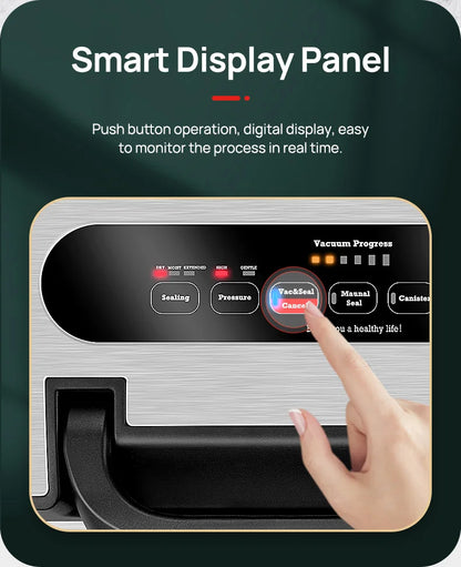Automatic Vacuum Sealer Machine with Built-in Cutter & Storage