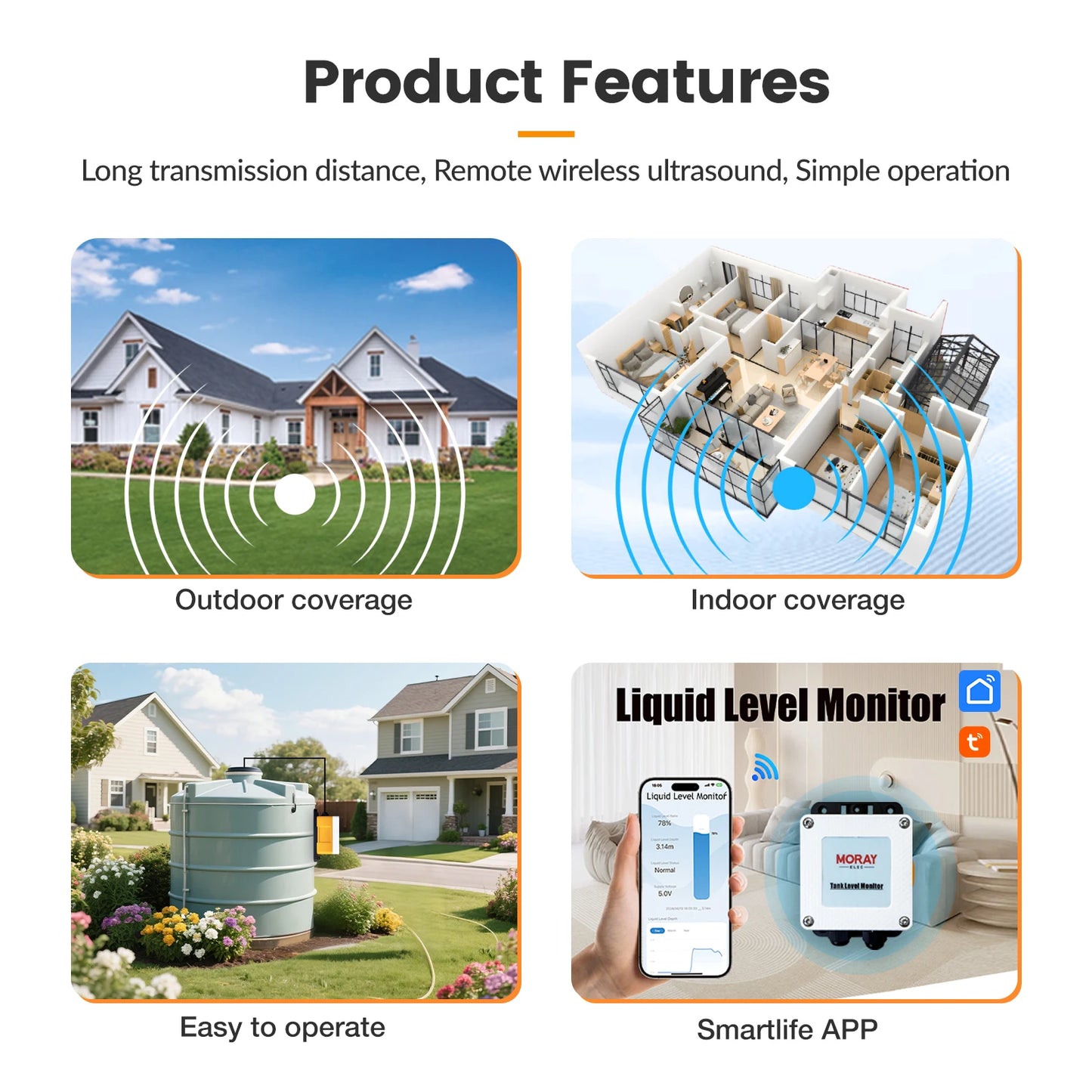 Smart Liquid Level Meter for Water Tank Depth Monitoring