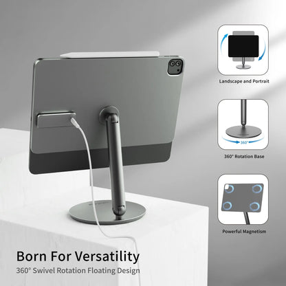 360 Rotating Magnetic Charging Stand for iPad Air 11"