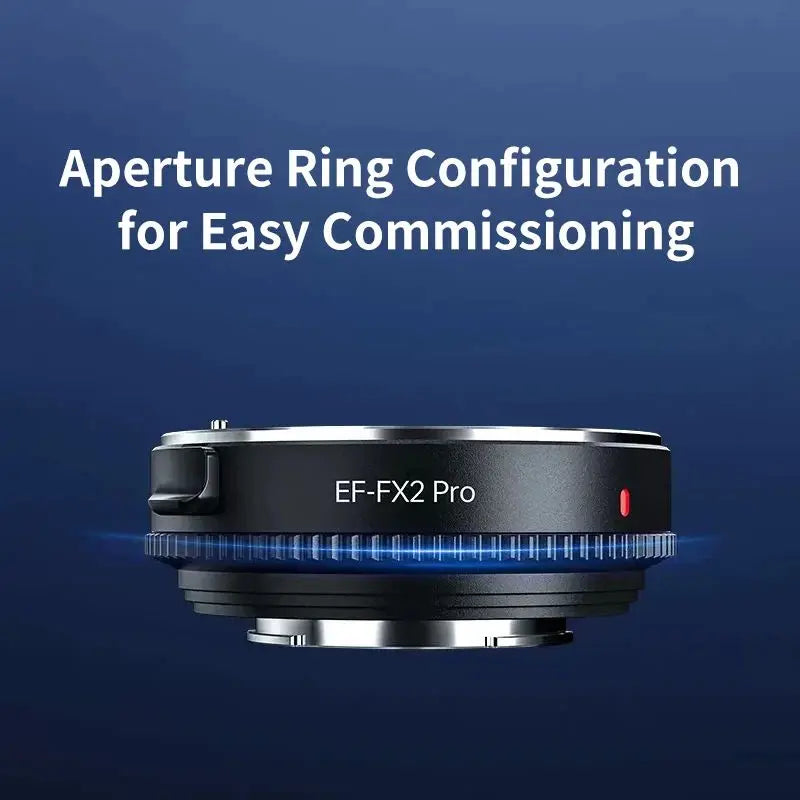0.71x Autofocus Adapter Ring for Canon EF to Fuji XF