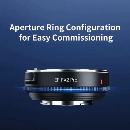 0.71x Autofocus Adapter Ring for Canon EF to Fuji XF