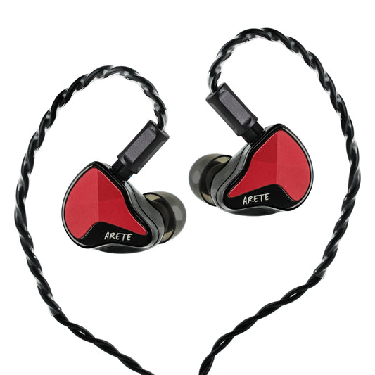 Red Arete II 2nd Gen Hybrid Earphones 1DD+4BA