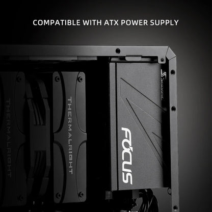 Portable Mini Aluminium PC Case ITX/MATX Acoustic