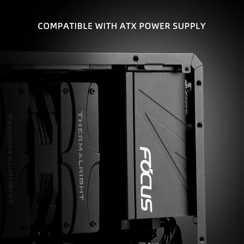 Multifunctional White Mini ITX/MATX Case