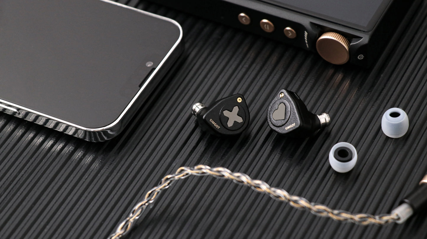 EW300 x HBB Silver-Plated OFC Hybrid IEM Earbuds
