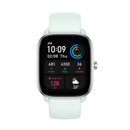 GTS 4 Mini Fitness Smart Watch Mint Blue