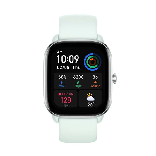 GTS 4 Mini Fitness Smart Watch Mint Blue