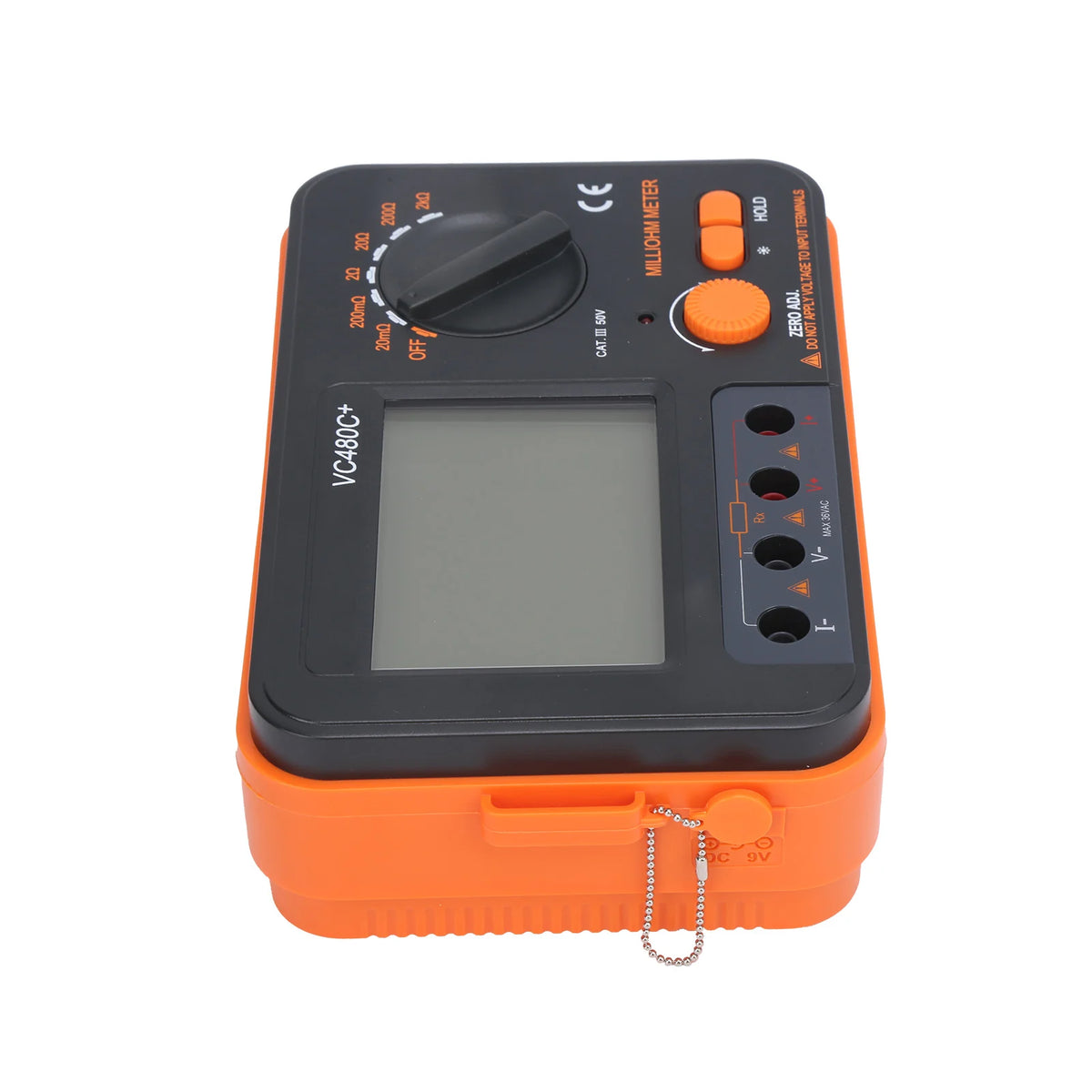 Handheld Low Resistance Tester VC480C 6-Gear