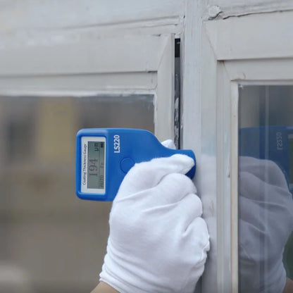 Paint Coating Thickness Tester 0–2000μm with LCD Display