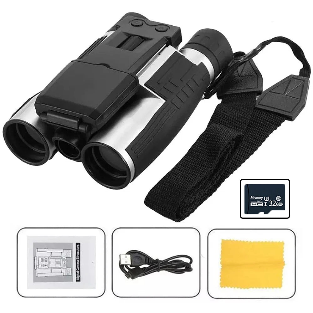 Portable Wildlife Binocular Camera 32G TF Included