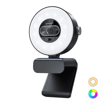 4K Webcam with Autofocus 1080p 60fps Video