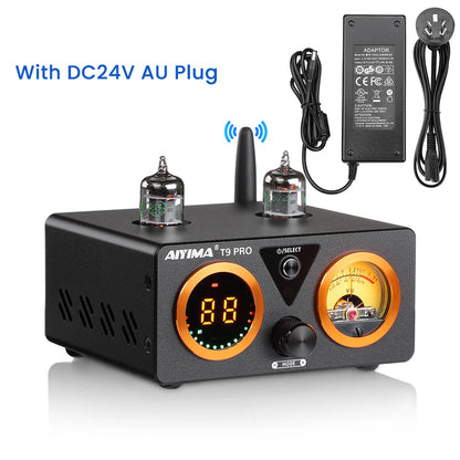 HiFi T9 PRO 24V Bluetooth VU Meter Amplifier