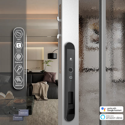 Smart Sliding & Swing Door Lock with Tuya Bluetooth