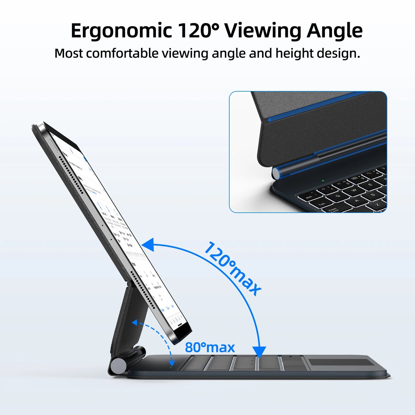 11 inch Smart Magic Keyboard Case for iPad Pro 2024
