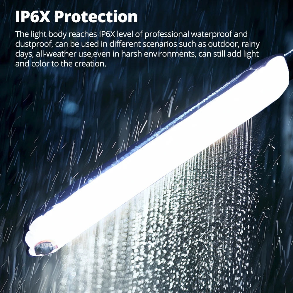 30W RGB Inflatable LED Tube Light 2000K-10000K