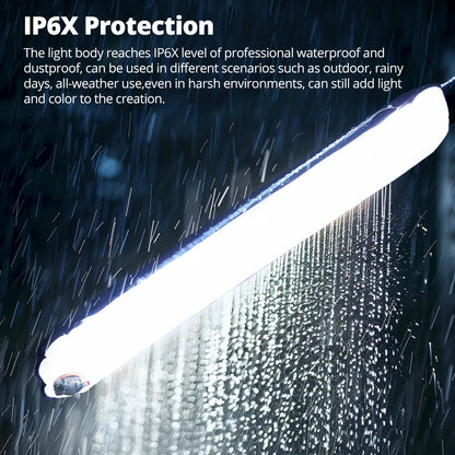 30W RGB Inflatable LED Tube Light 2000K-10000K