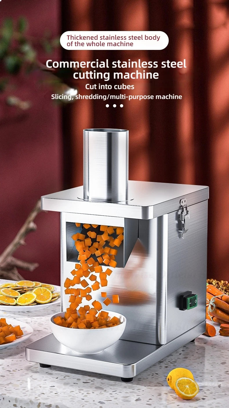 Heavy Duty Electric Food Processor Vegetable and Fruit Cutter