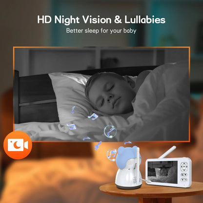 1080P Video Baby Monitor with Cry Detection