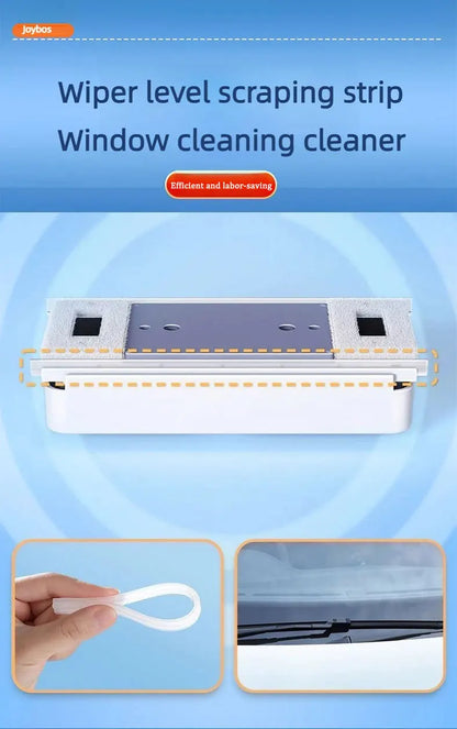 Adjustable Magnetic Window Cleaner with Telescopic Rod 8-35mm