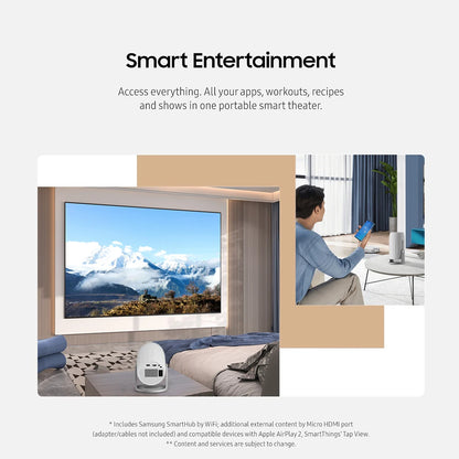 Ultra HD Portable Projector 680ANSI 1080p Home Theater