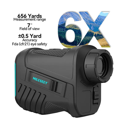 600m Golf Laser Rangefinder with Vibration Function