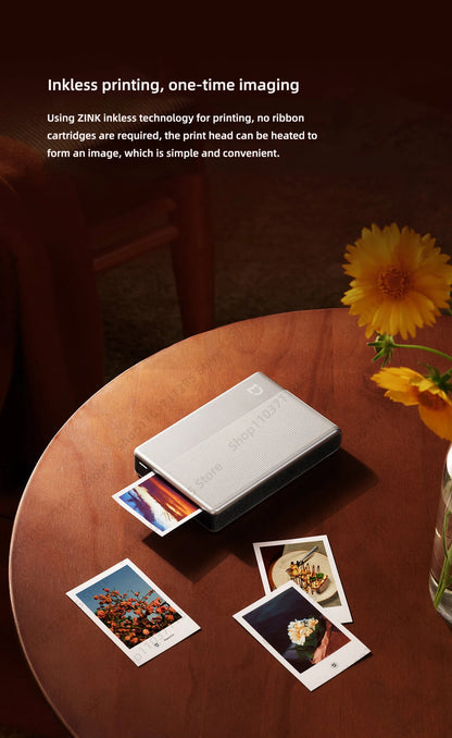 Xiaomi Mijia Pocket ZINK Photo Printer with AR Video Capability