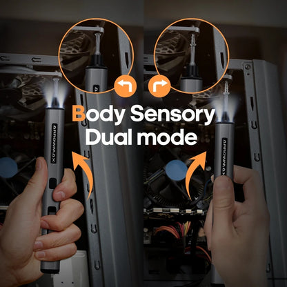 SES Pro Plus Grey Cordless Electric Screwdriver Set